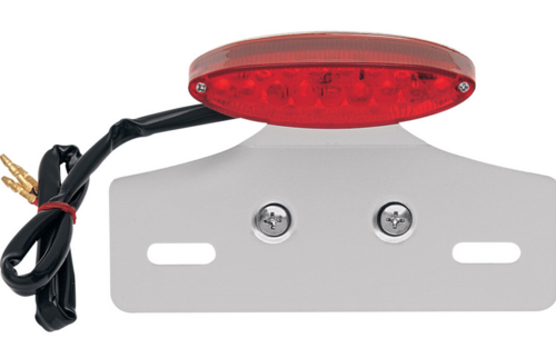 Mini-Piloto Trasero LED c/Soporte Matricula - Homologado