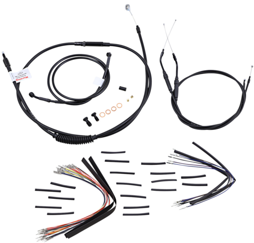 Kit de Cables para Instalación de Cuelgamonos - H-D FXD '96-'05 (sin ABS) - Burly Brand