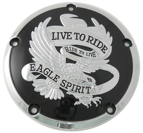 Tapa de Embrague Eagle Spirit - H-D FXST/FLST '99-Post.,FXD '99-'17,FLT '99-'15