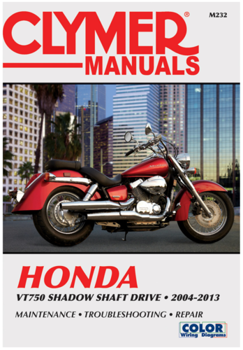 Manual de Mantenimiento/Reparacion - Honda VT750C/C2/C2B '04-'13 - Clymer