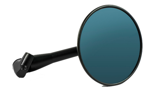 Espejo Universal con Lente Azul (rosca M10) - Homologado